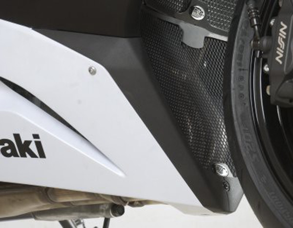 R&G Racing Downpipe Grille for Kawasaki Ninja ZX6R 636 '12-18 R&G Racing Downpipe Grille for Kawasaki Ninja ZX6R 636 '12-18